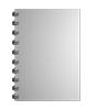 Broschüre mit Metall-Spiralbindung, Endformat DIN A8, 244-seitig