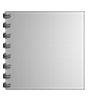 Broschüre mit Metall-Spiralbindung, Endformat Quadrat 29,7 cm x 29,7 cm, 136-seitig